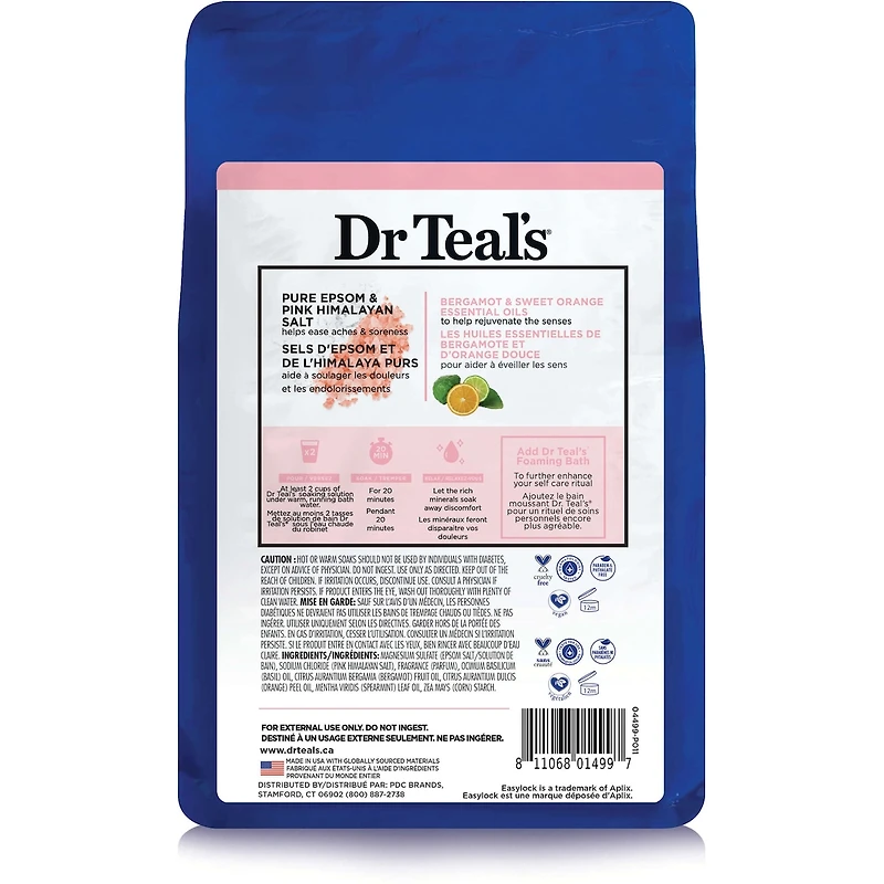 Sel Rose De L'himalaya solution de trempage aux sels minéraux, Restaurer Et Reminéraliser, Rose de L'himalaya et huiles essentielles