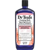 Foaming Bath with Pure Epsom Salt, Pink Himalayan Salt