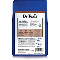 Solution de bain au sel d'epsom pur, Nourrir et Protéger avec de L'huile De Noix De Coco