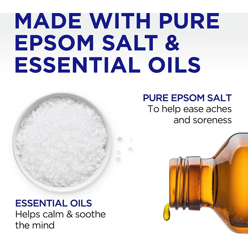 Sel d'Epsom Pur Bain de Trempage, Sans parfum