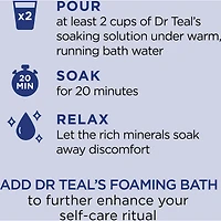 Sel d'Epsom Pur Bain de Trempage, Sans parfum