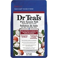 Solution de bain au sel d'epsom pur, Beurre de karité et huile d'amande