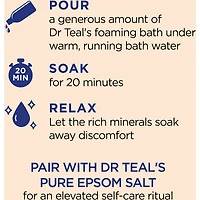 Foaming Bath with Pure Epsom Salt, Glow & Radiance with Vitamin C & Citrus Essential Oils