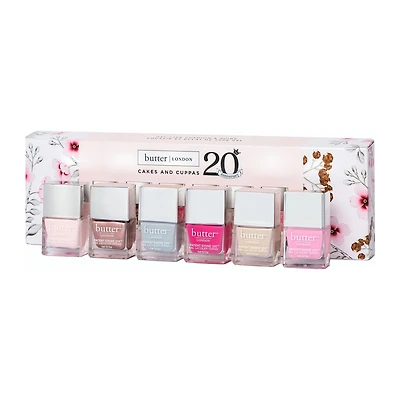 Ensemble de vernis à ongles Cakes & Cuppas, 6 pièces