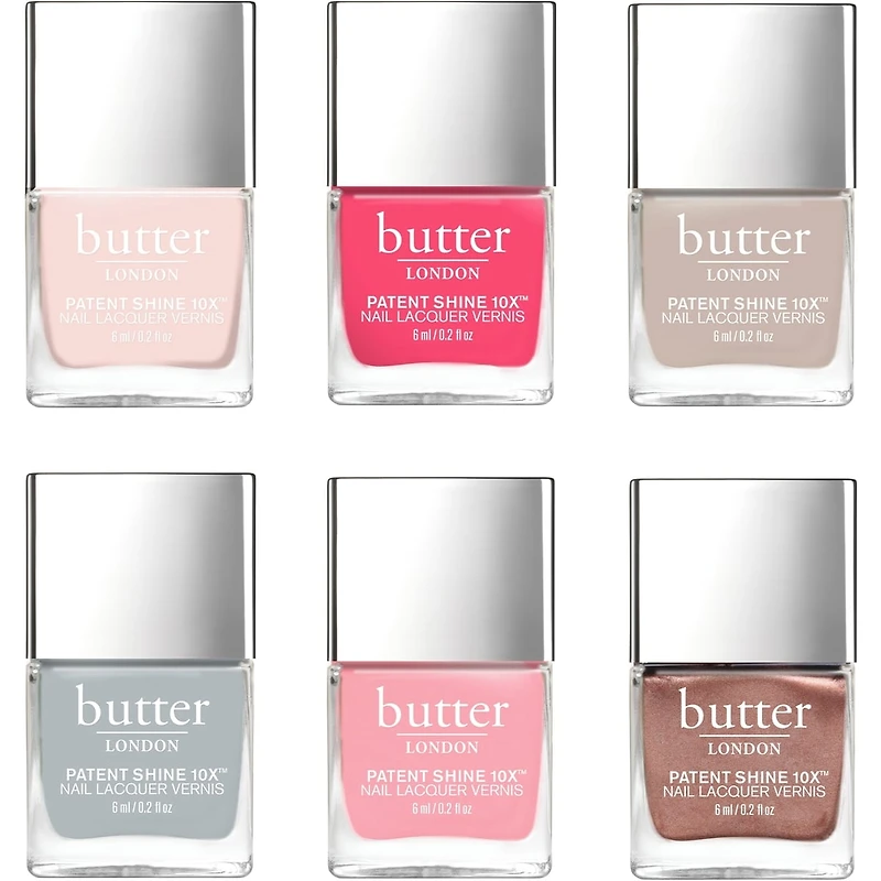 Ensemble de vernis à ongles Cakes & Cuppas, 6 pièces