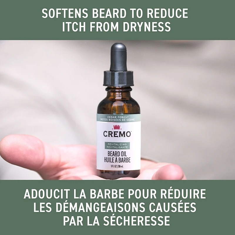 Cremo Forest Blend Revitalizing Beard Oil