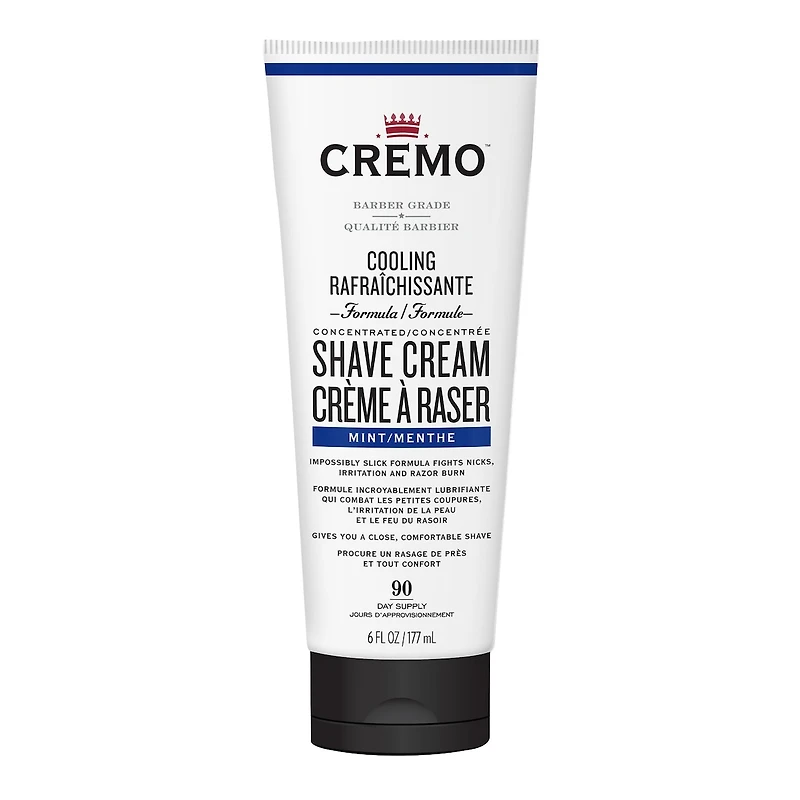 Cremo Mint Cooling Shave Cream for Men