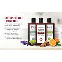 Gel douche au parfum de bourbon et de chêne de marque Cremo, 473 mL