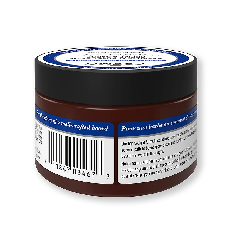 Cooling Beard & Scruff Cream Citrus Mint Leaf