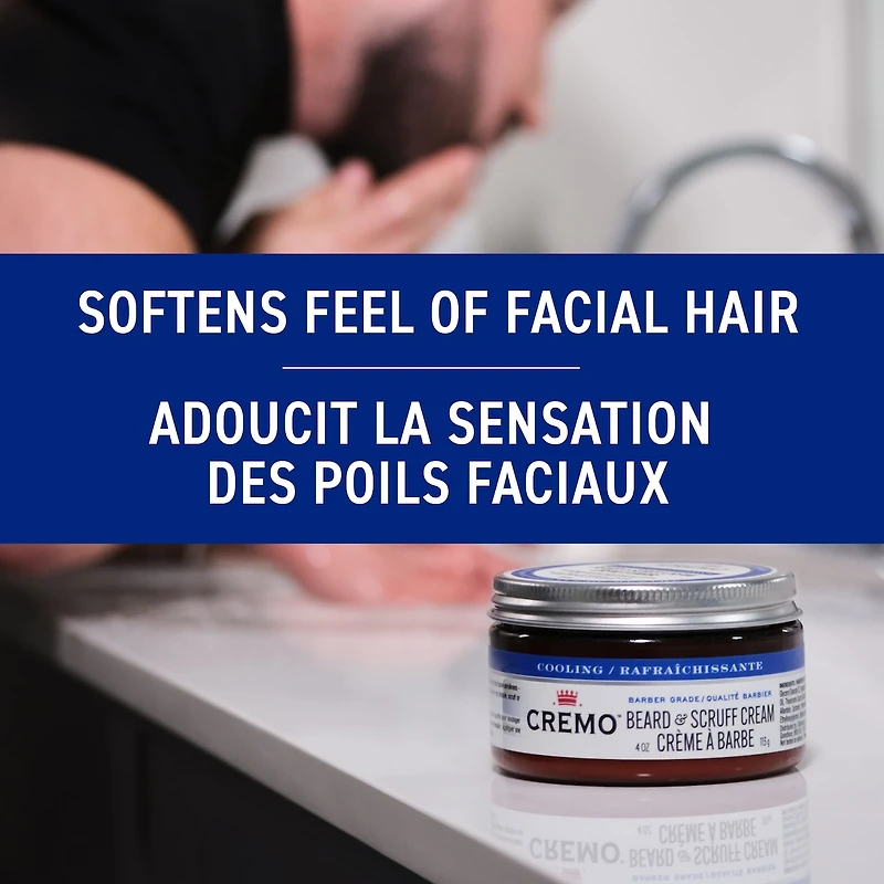 Cooling Beard & Scruff Cream Citrus Mint Leaf