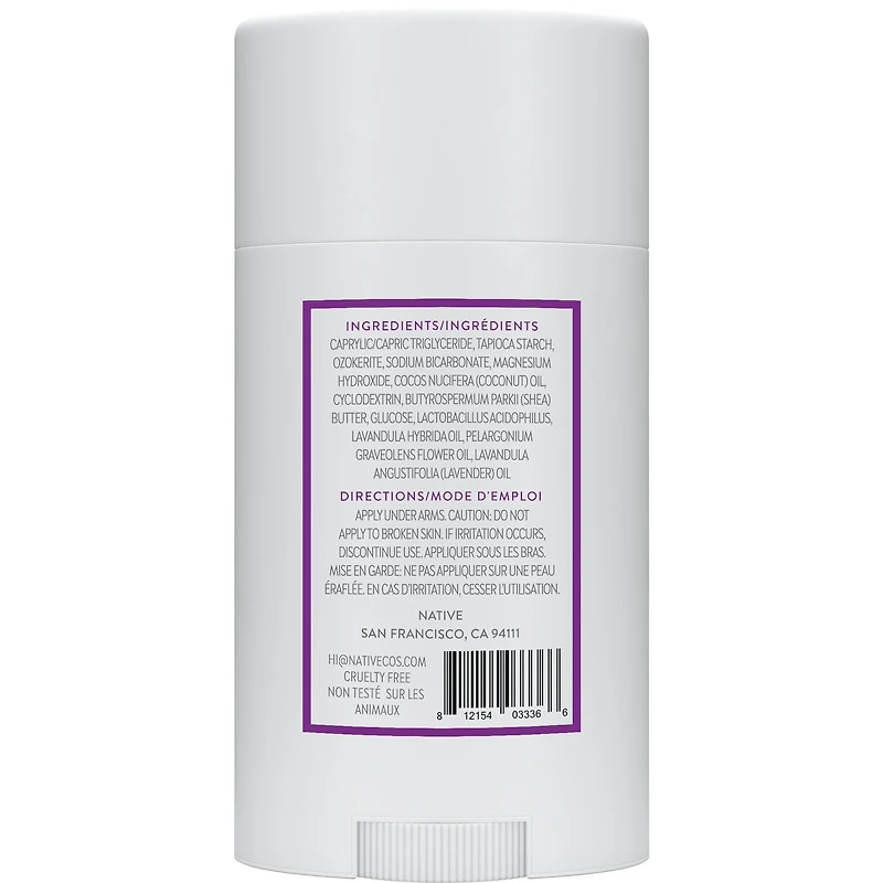 Native Lavendar & Rose Deodorant