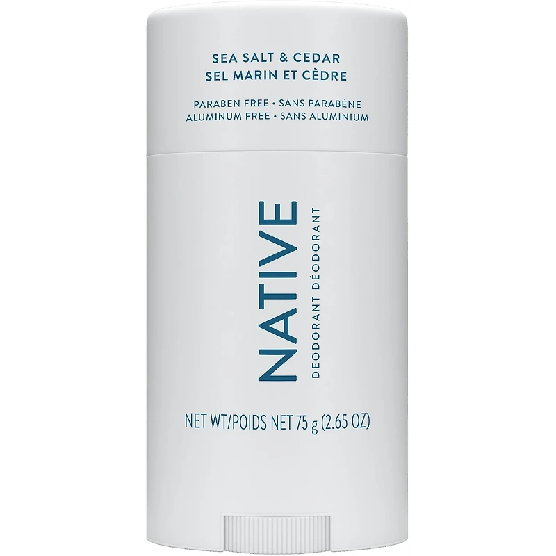 Native – Désodorisant Sel de mer et cèdre – 75 g