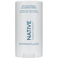 Native – Désodorisant Sel de mer et cèdre – 75 g