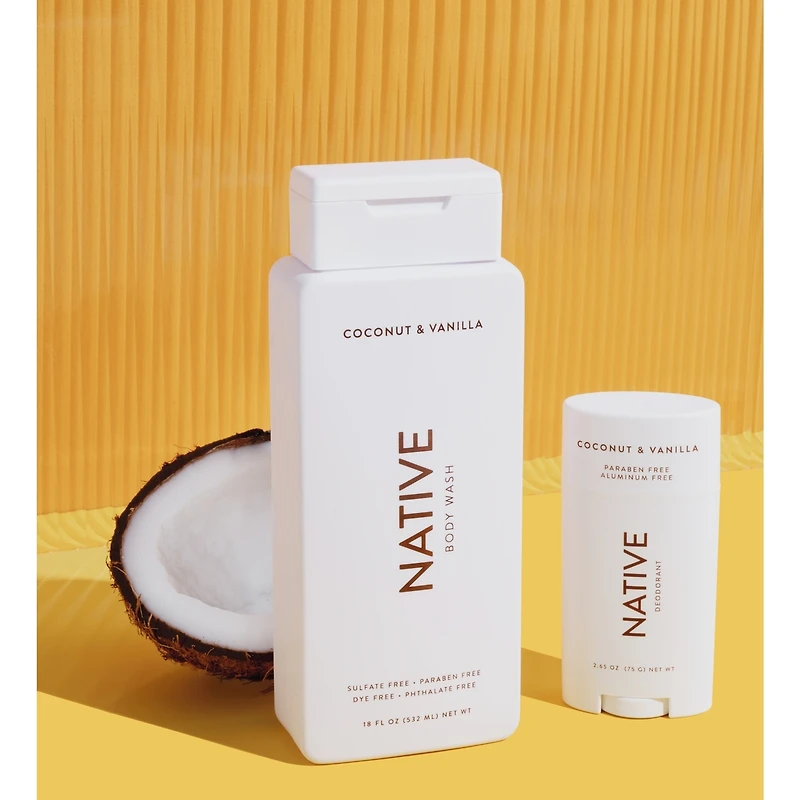 Native Body Wash Coconut & Vanilla 510g