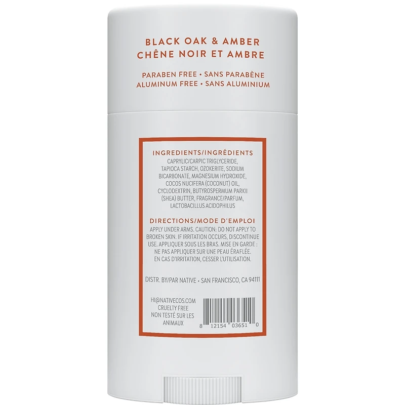 Deodorant Black Oak & Amber