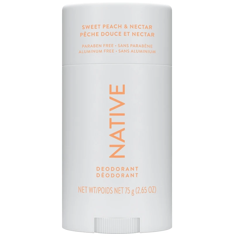 Natural Deodorant, Sweet Peach & Nectar, Aluminum Free