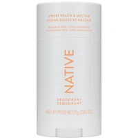 Natural Deodorant, Sweet Peach & Nectar, Aluminum Free