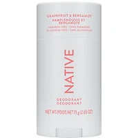 Natural Deodorant, Grapefruit & Bergamot, Aluminum Free