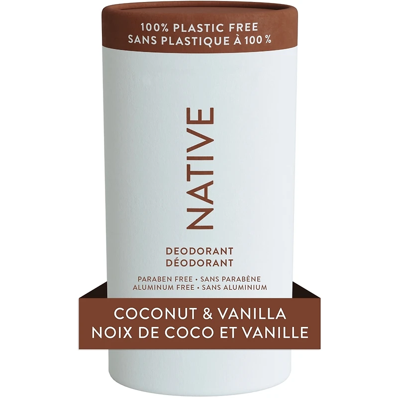 Désodorisant naturel sans plastique, sans aluminum - Noix de coco et vanille