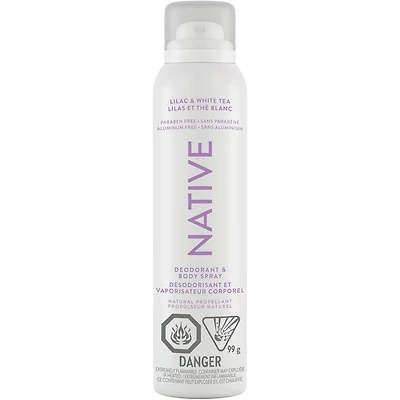 Désodorisant en vaporisateur Lilas et thé blanc