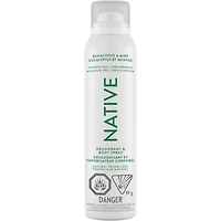 Aerosol-Free Spray Deodorant, Eucalyptus & Mint
