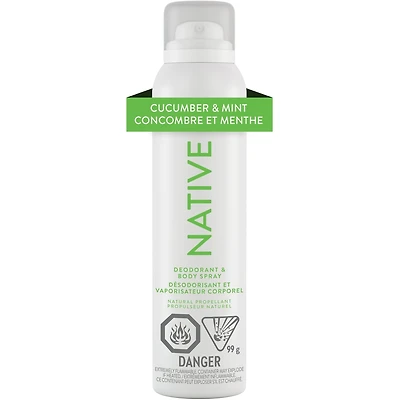 Désodorisant en vaporisateur Concombre et menthe