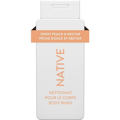Nettoyant pour le corps Pêche sucrée et nectar – sans sulfate, sans parabènes
