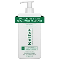 Shampooing et revitalisant 2 en 1 Volume et épaisseur, sel de mer et cèdre