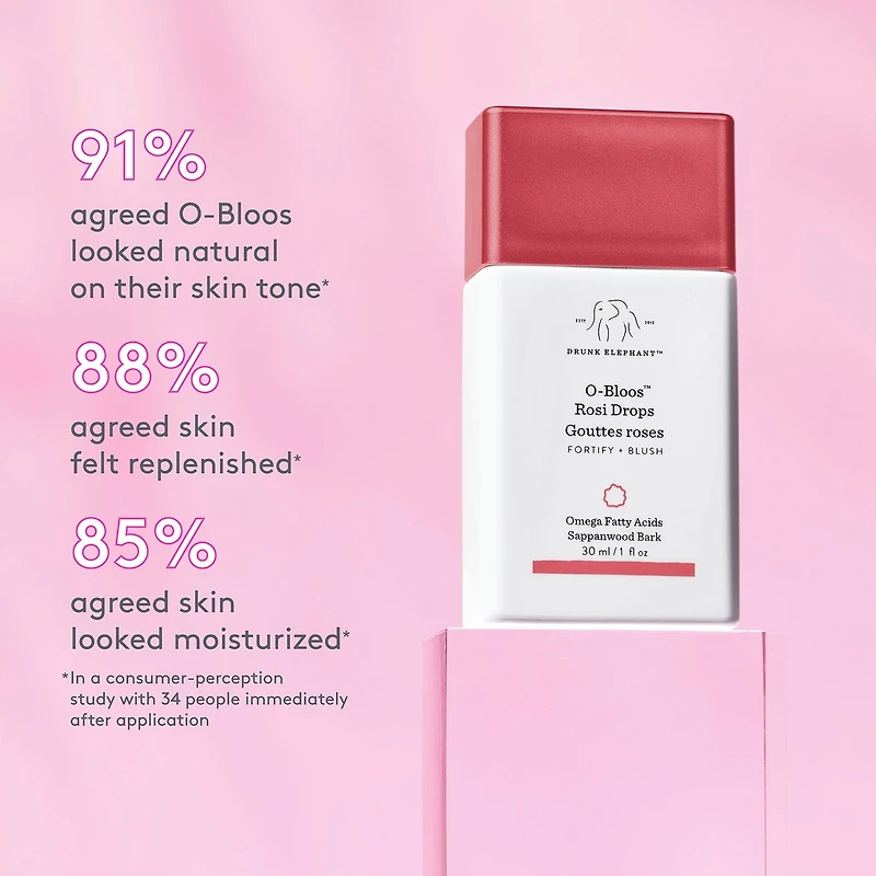 Gouttes rosées O-Bloos™