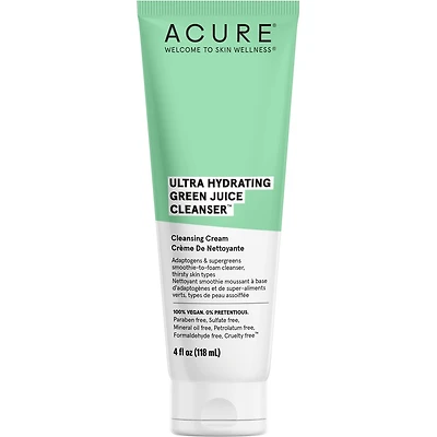 Nettoyant hydratant au jus vert