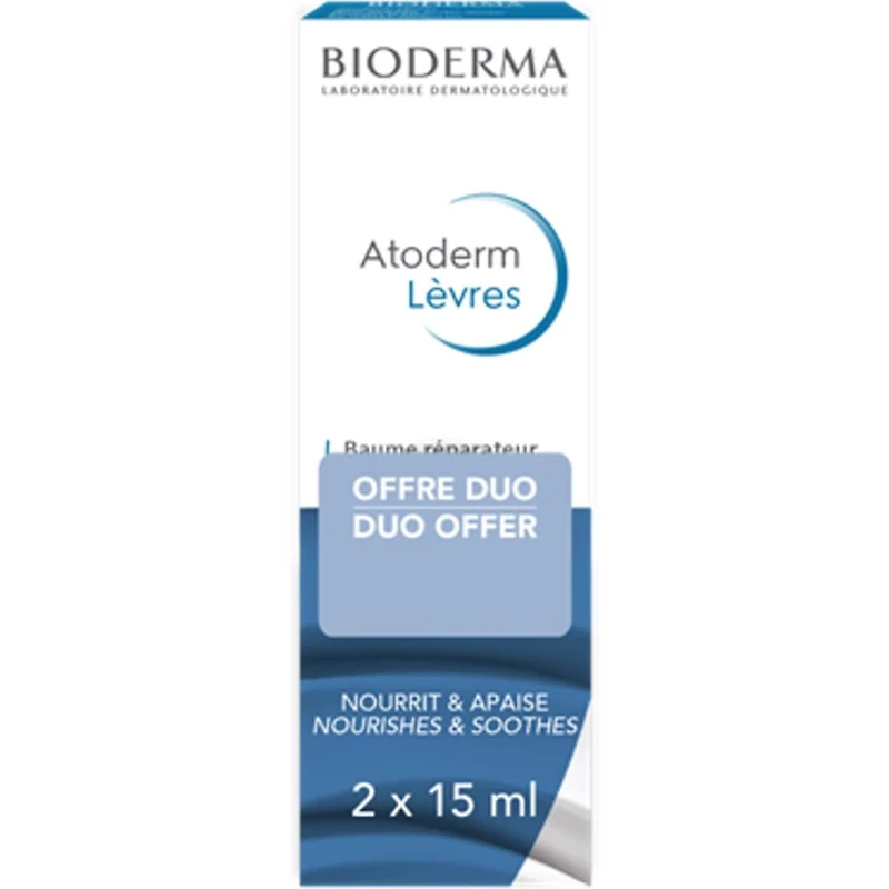 Atoderm Duo Lip Balms