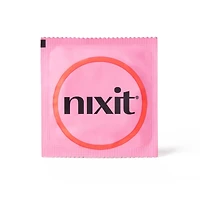 Lubricated latex condoms with reservoir tip