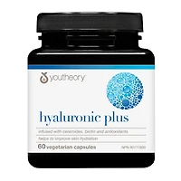 Youtheory Hyaluronic Plus, 60 Capsules