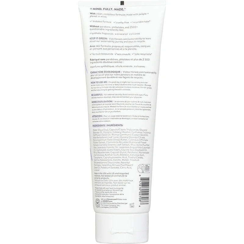 Face+Body Lotion- Calm (Lavender)