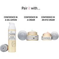Gel Nettoyant et Sérum Hydratant Anti-âge Confidence in a cleanser