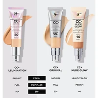 Your Skin But Better™ Illumination - Full-Coverage CC Cream Foundation & Moisturizer with SPF 50+