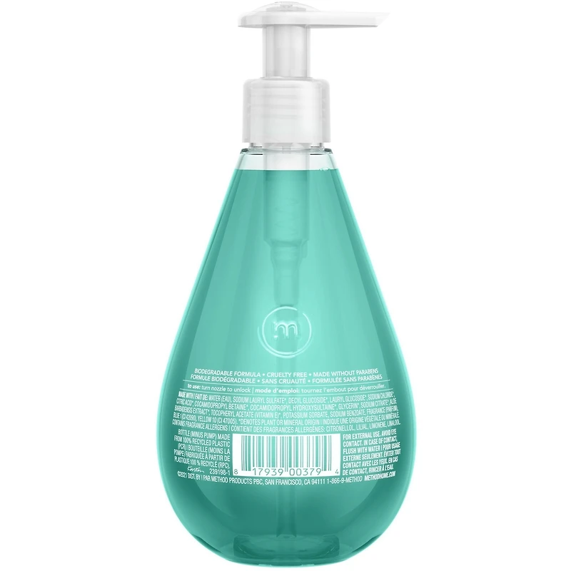 Method, Savon à mains, Cascade d'eau, 354 ml