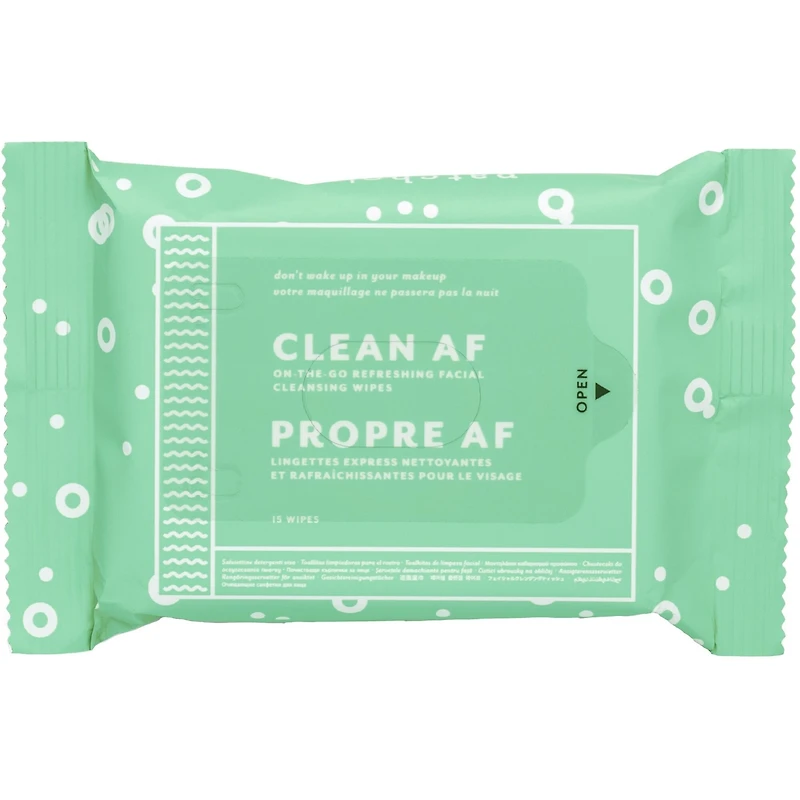 Lingettes nettoyantes pour le visage Clean AF –  unités