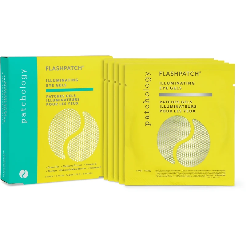 FlashPatch Patches gels illuminateurs pour les yeux