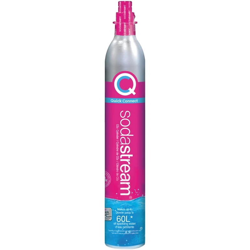 CO2 Quick Connect Cylinder Pink