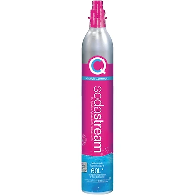 CO2 Quick Connect Cylinder Pink