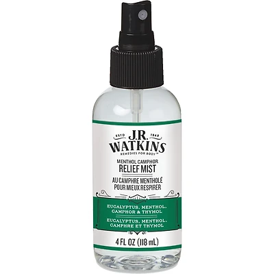 JR Watkins au camphre menthole mieux respirer 118mL
