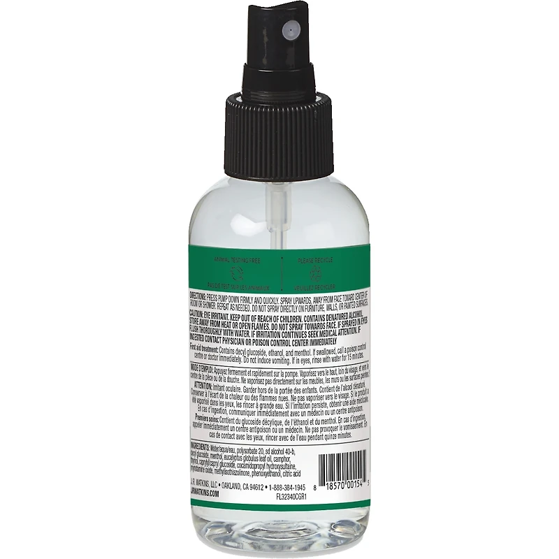 JR Watkins au camphre menthole mieux respirer 118mL