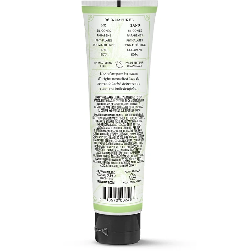 JR Watkins Aloe & Green Tea Hand Cream