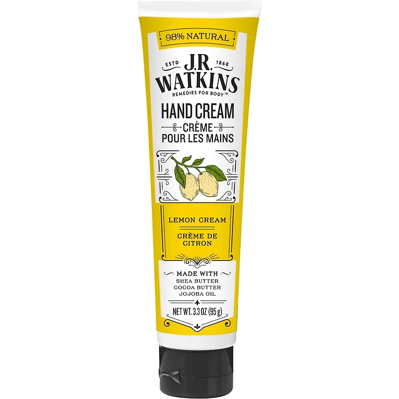 JR Watkins crème pour les mains aloes et the vert  95g