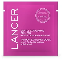 Tampon Exfoliant Doux avec 7% d'Acide Lactique et Bakuchiol
