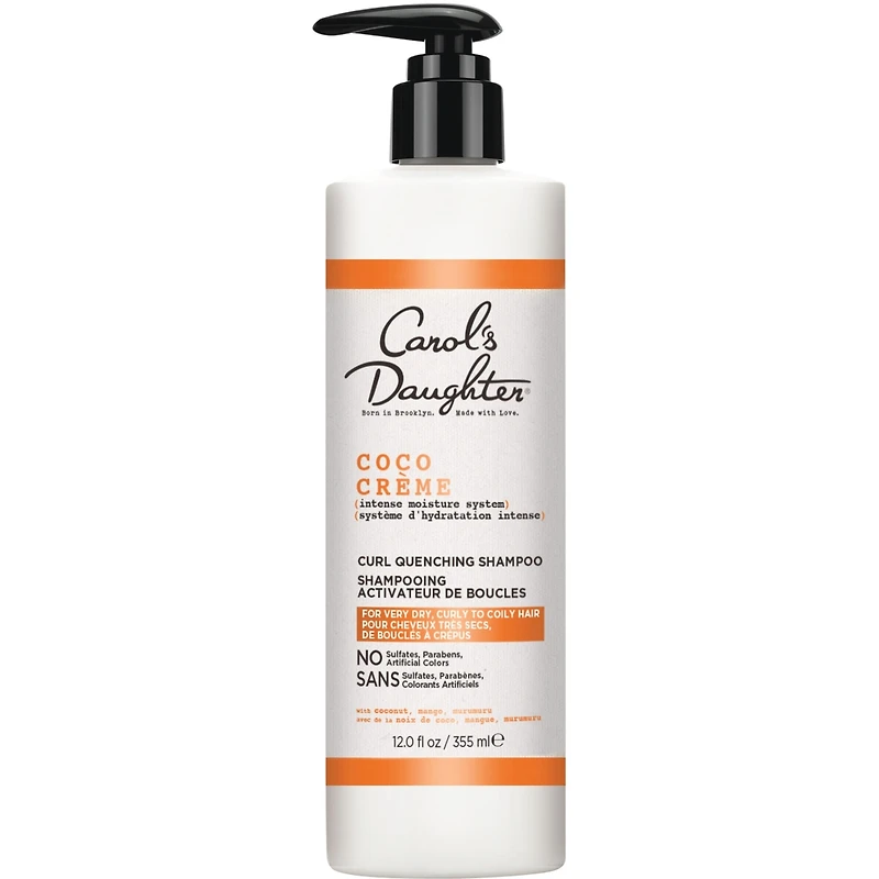 Coco Crème Shampooing quotidien Hydratant avec l'Huile de noix de coco