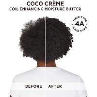 Coco Creme Masque capillaire hydratant et revitalisant profond à l'huile de noix de coco et au beurre de mangue