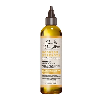 Goddess Strength Huile pour Cheveux Bouclés et Cuir Chevelu