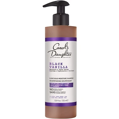 Black Vanilla Shampooing quotidien Hydratant Sans Sulfate